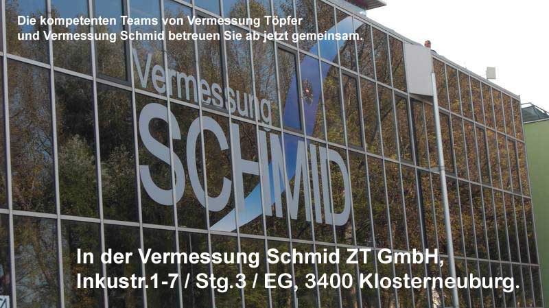 Vermessung Töpfer geht zu Vermessung Schmid